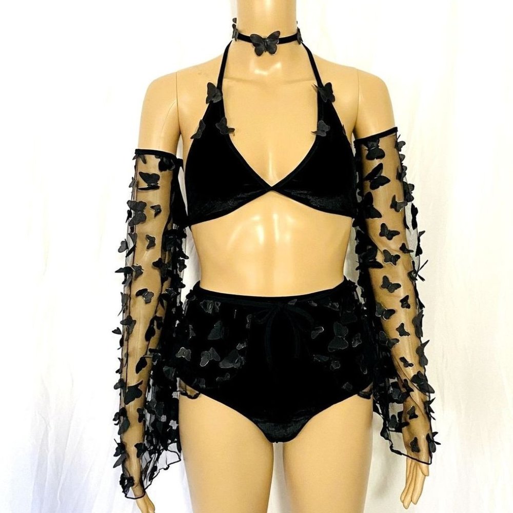 Butterfly  Rave /Festival Outfit Pieces  Dance the night away